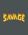 Shop Fire Savage Boyfriend T-Shirt-Full