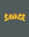 Shop Fire Savage Half Sleeve T-Shirt-Full