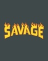 Shop Fire Savage Half Sleeve T-Shirt-Full