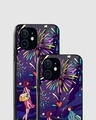 Shop Fireworks Love Premium Glass Case for Apple iPhone 12 Mini-Design