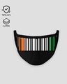 Shop Flag Barcode Everyday Protective Mask-Front