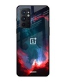 Shop Flames Printed Premium Glass Cover For OnePlus 9RT (Shock Proof, Impact Resistant)-Front