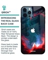 Shop Flames Printed Silicon Glass Cover For iPhone 12 Pro Max (Light Weight, Impact Resistant)-Design