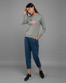 Shop Flamingo Fabulous Fleece Light Sweatshirt-Design