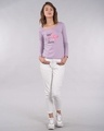 Shop Flamingo Fabulous Scoop Neck Full Sleeve T-Shirt-Design