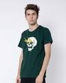 Shop Flash Skull Half Sleeve T-Shirt-Design