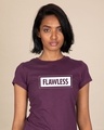 Shop Flawless Bold Half Sleeve T-shirt-Front