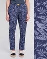 Shop Flora And Fauna All Over Printed Pyjamas-Front