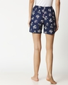 Shop Floral Printed Navy Boxer Shorts-Full
