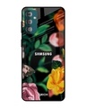 Shop Floral Printed Premium Glass Cover For  F23 5G(Impact Resistant, Matte Finish)-Front