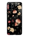 Shop Floral Printed Premium Glass Cover For Huawei P30 Pro (Impact Resistant, Matte Finish)-Front