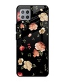 Shop Floral Printed Premium Glass Cover For  M42(Impact Resistant, Matte Finish)-Front