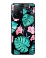 Shop Floral Printed Premium Glass Cover for Mi 11T Pro 5G (Shock Proof, Lightweight)-Front