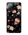 Shop Floral Printed Premium Glass Cover For Samsung Galaxy S20 FE(Impact Resistant, Matte Finish)-Front