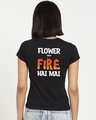 Shop Flower Nhi Fire Hai 2.0 Hai Slim Fit T-shirt-Design