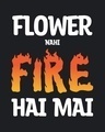 Shop Flower Nhi Fire Hai Half Sleeve T-shirt