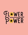 Shop Flower Power Women's Half Sleeve Printed T-Shirt-Full