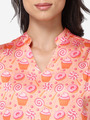 Shop Flufflump Cupcakes & Candy Satin Tshirt & Shorts Night Suit