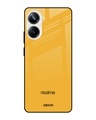 Shop Fluorescent Yellow Premium Glass case for Realme 10 Pro 5G (Shock Proof,Scratch Resistant)-Front
