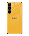 Shop Fluorescent Yellow Premium Glass Case for Samsung Galaxy S24 5G(Shock Proof, Scratch Resistant)-Front