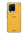 Shop Fluorescent Yellow Premium Glass case for Vivo V25 Pro (Shock Proof,Scratch Resistant)-Front