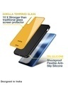 Shop Fluorescent Yellow Premium Glass Cover for Realme C21Y (Shockproof, Light Weight)-Design