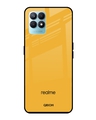 Shop Fluorescent Yellow Premium Glass Cover for Realme Narzo 50 (Shockproof, Light Weight)-Front