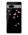 Shop Fly Butterfly Premium Glass Case for Google Pixel 7A(Shock Proof, Scratch Resistant)-Front