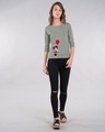 Shop Fly High Minnie Round Neck 3/4th Sleeve T-Shirt (DL)-Design