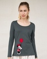 Shop Fly High Minnie Scoop Neck Full Sleeve T-Shirt (DL)-Front