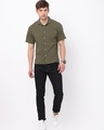 Shop Men's Green Slim Fit Shirt
