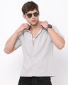 Shop Men's Grey Slim Fit Shirt