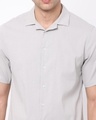 Shop Men's Grey Slim Fit Shirt