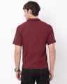 Shop Men's Maroon Slim Fit Shirt-Full