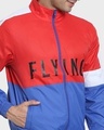 Shop Flying Red Color Block Windcheater