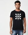Shop Focus Blocks Crewneck Varsity Rib H/S T-Shirt Multicolor-Front