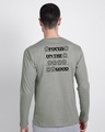 Shop Focus On The Good Full Sleeve T-Shirt-Design