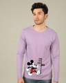Shop Foodie Mickey Full Sleeve T-Shirt (DL)-Front