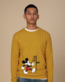 Shop Foodie Mickey Light Sweatshirt (DL)-Front