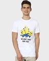 Shop Foodie Minion Half Sleeve T-Shirt-Front