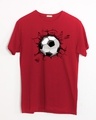 Shop Football Break Half Sleeve T-Shirt-Front