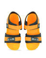 Shop Orange Comfort Sandals For Men-Design