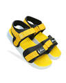 Shop Yellow Comfort Sandals For Men-Front