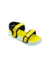 Shop Yellow Comfort Sandals For Men-Full
