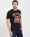 Shop For Fox Sake Cotton Half Sleeves T-Shirt-Design