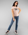Shop Forced To Work Half Sleeve Printed T-Shirt Baby Pink (TJL)-Full