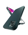 Shop Forest Green Leather Case for Apple iPhone 15-Front