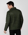 Shop Forest Green Plain Puffer Jacket-Design