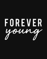 Shop Forever Young Basic Round Hem T-Shirt