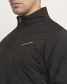 Shop Men's Black Solid Regular Fit Jacket